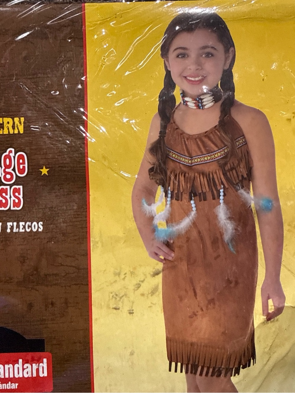 Amscan Western Fringe Dress costume Halloween- Child Standard - Picture 3 of 8
